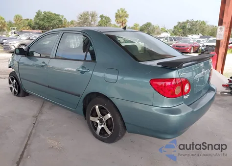 2007 Toyota Corolla Ce из США, поврежденный, VIN 2T1BR32E67C748602